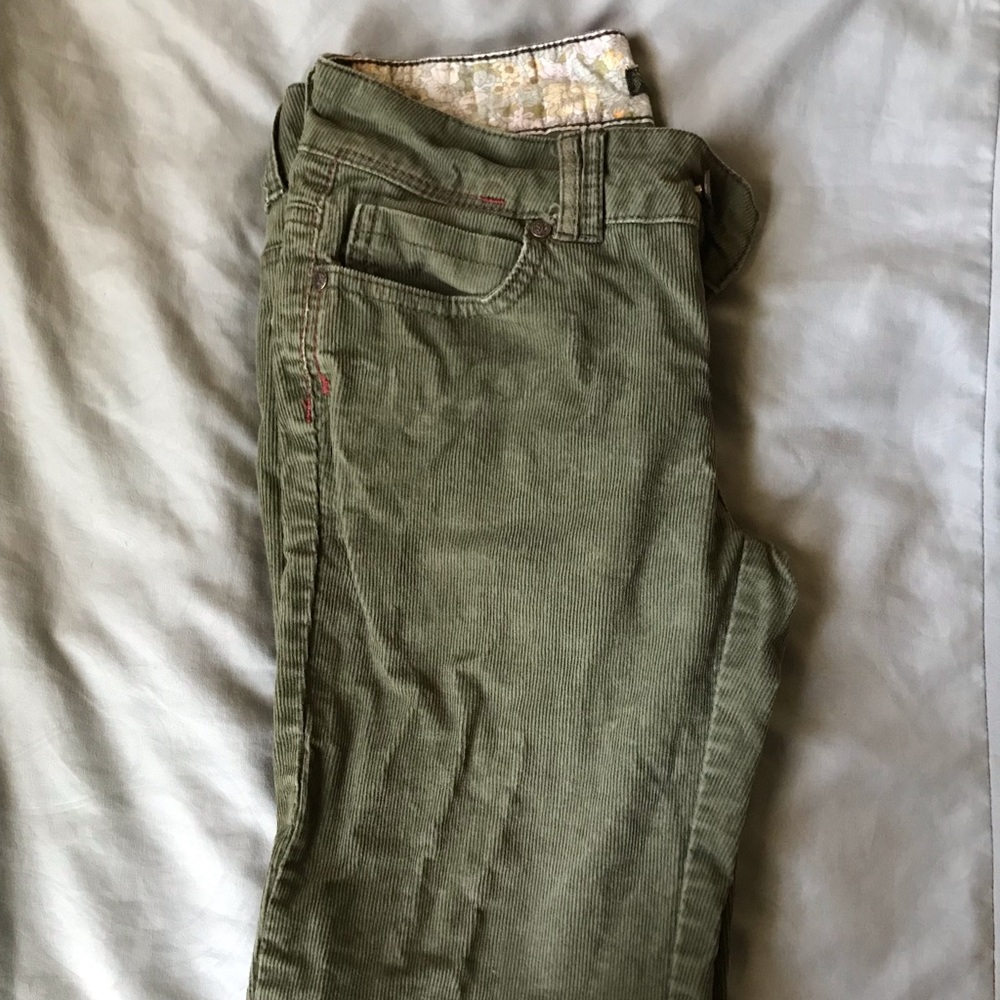 PrAna corduroy boot leg pant